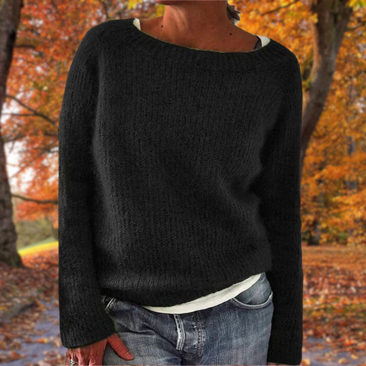 LIETTA | Pulover clasic elegant