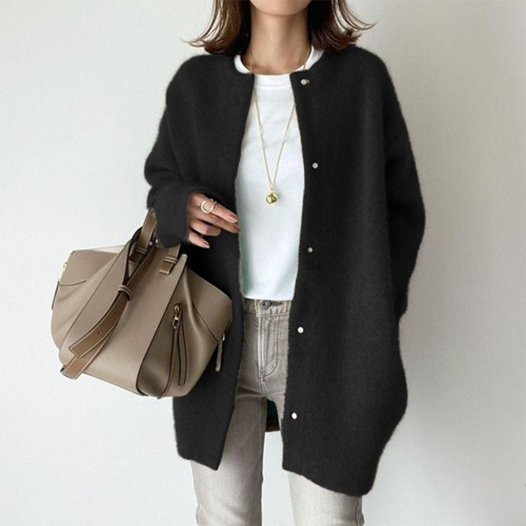 HABIBI | Cardigan Elegant din Suede