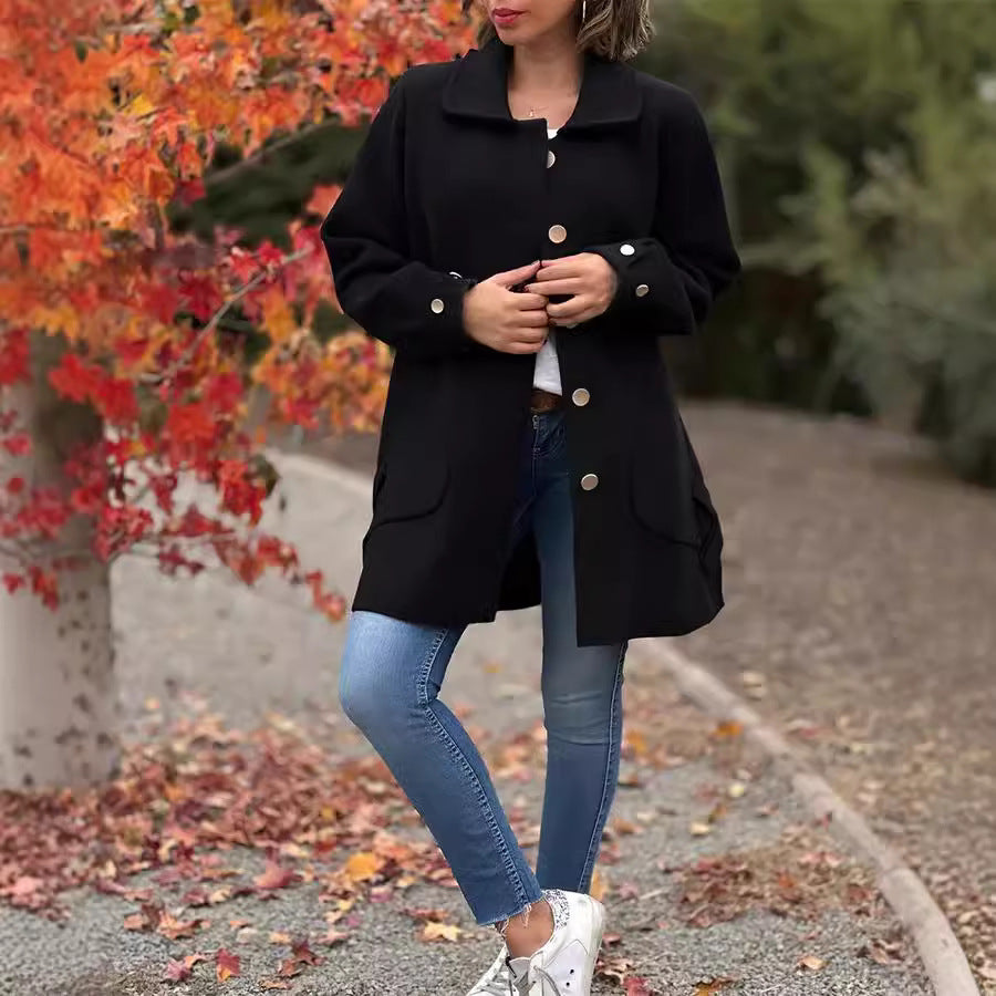 Daiana | Palton Clasic Supradimensionat