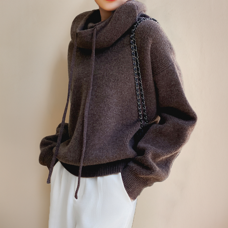 LIAH | Pulover elegant cu guler