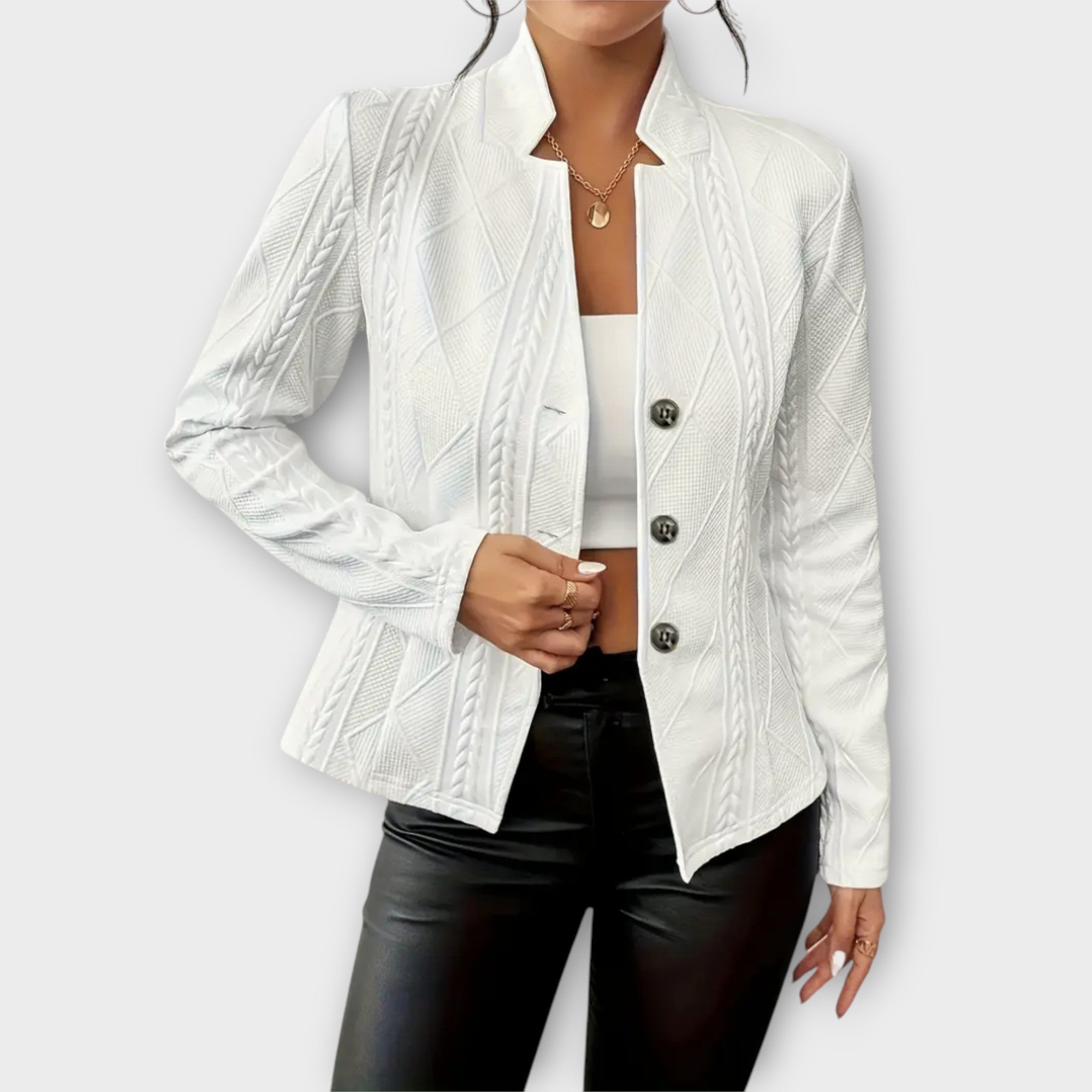 Emilia | Sacou chic cu detalii fine