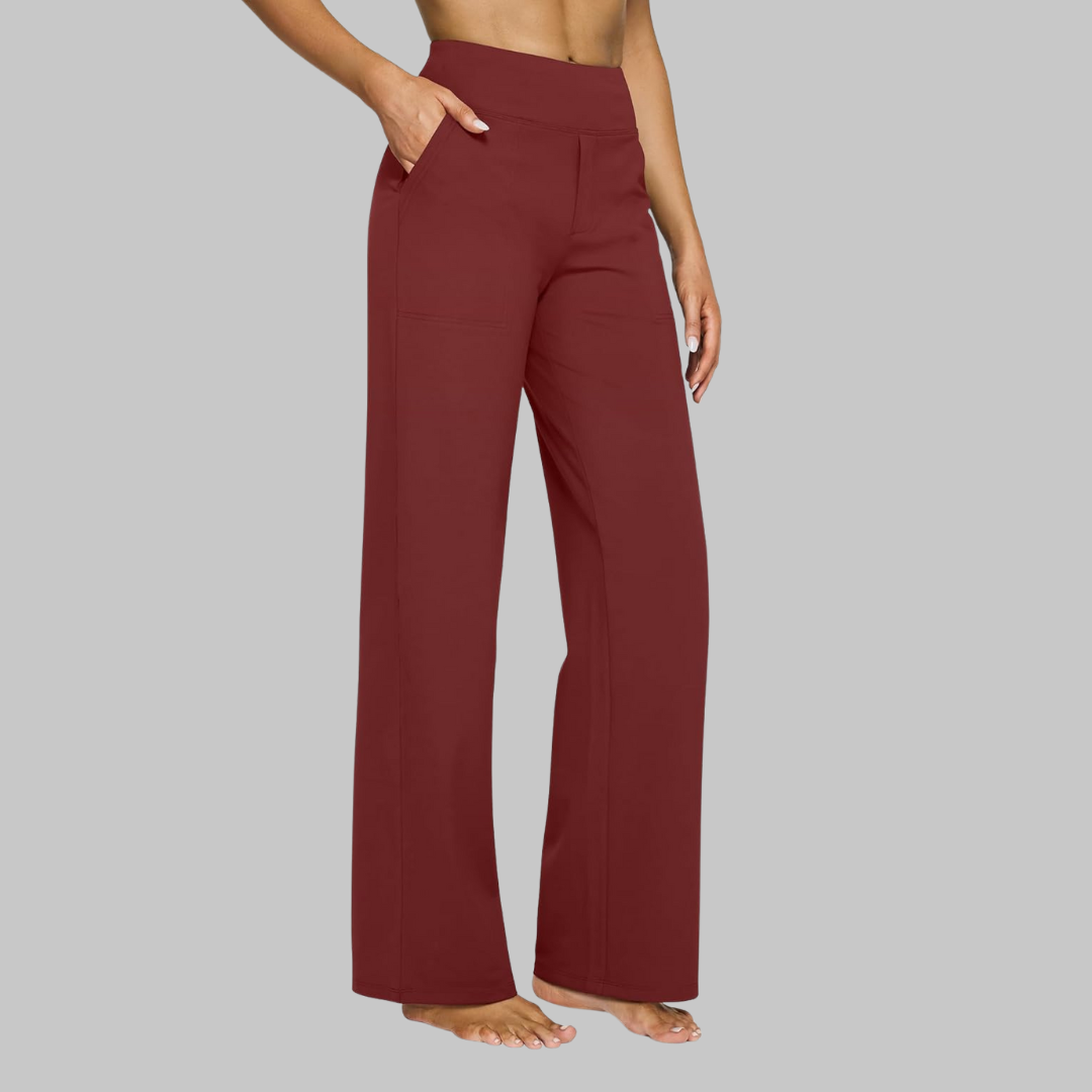 Alexie | Pantaloni eleganți din jerseu moale