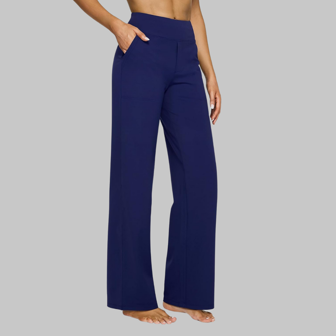 Alexie | Pantaloni eleganți din jerseu moale