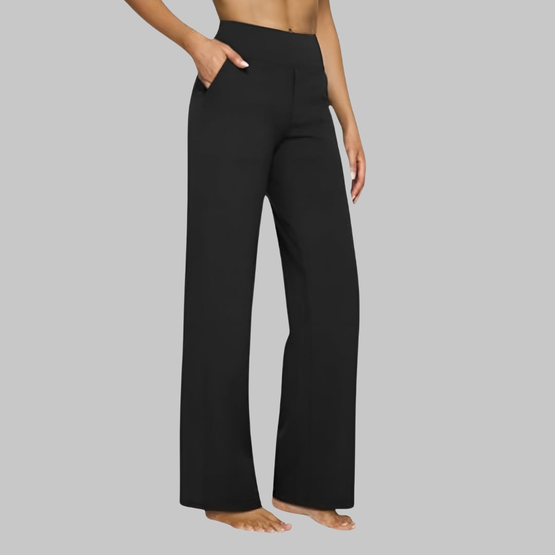 Alexie | Pantaloni eleganți din jerseu moale