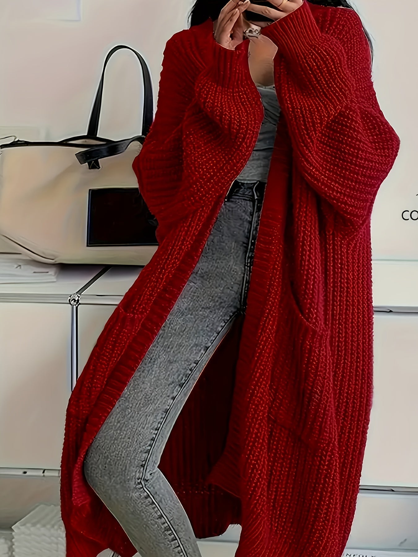 SORAYA | Pulover Cardigan Confortabil