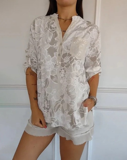 LAVA | Bluză cu Model Floral