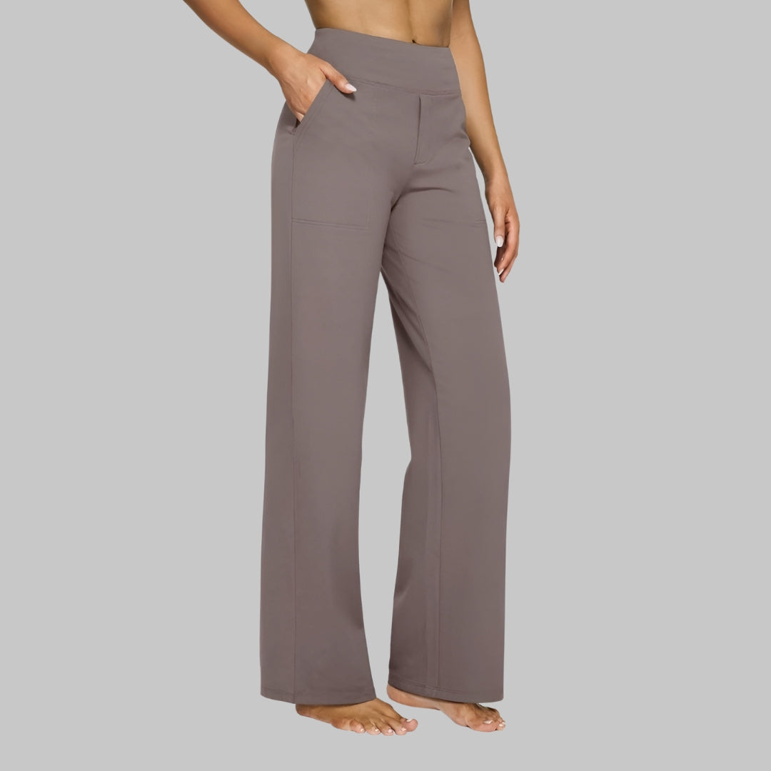 Alexie | Pantaloni eleganți din jerseu moale