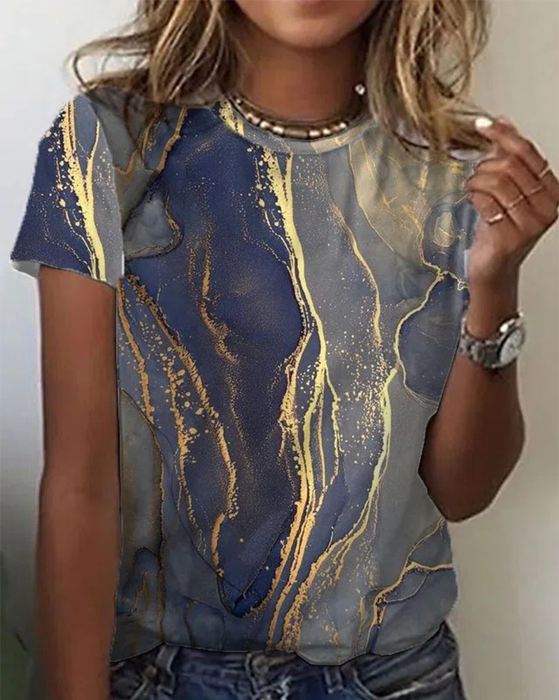 VALEN | Tricou unic cu imprimeu