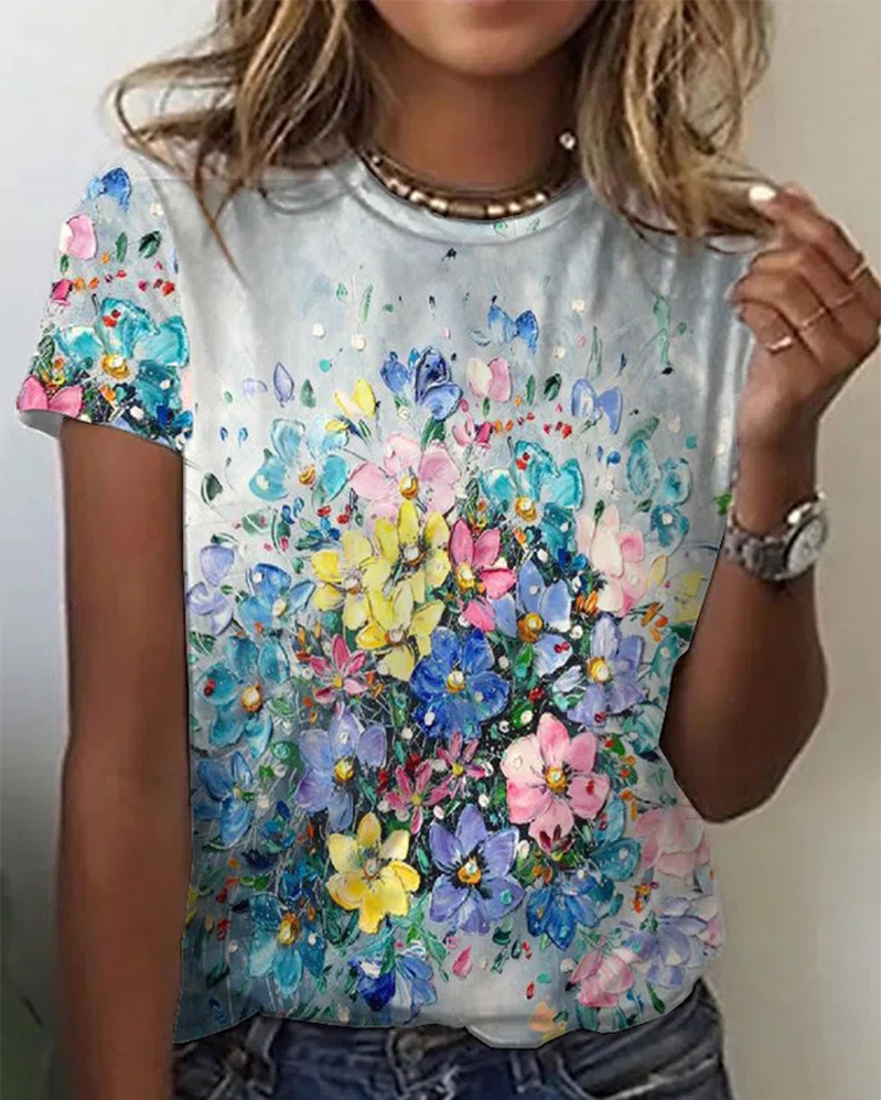 VALEN | Tricou unic cu imprimeu