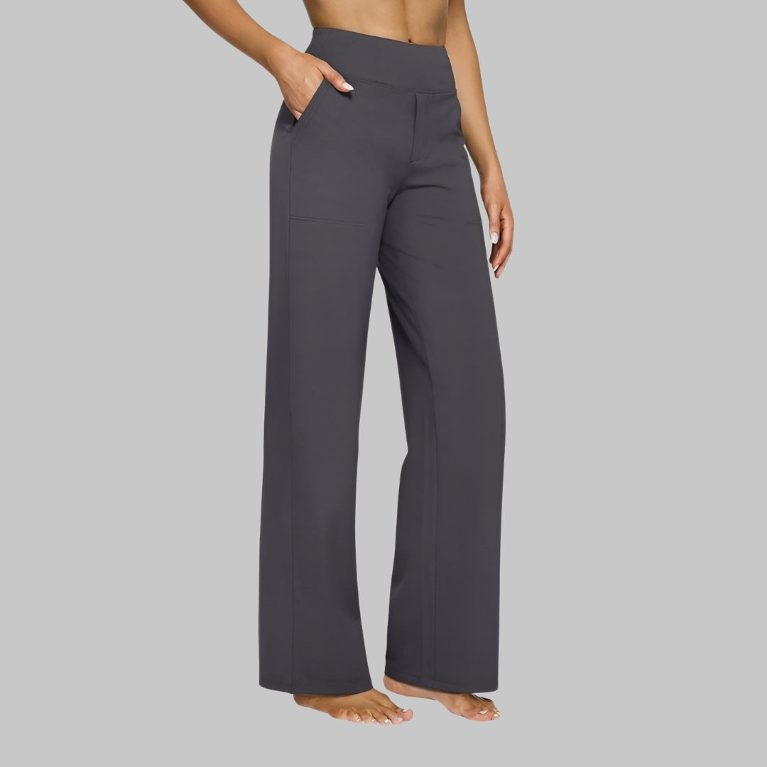 Alexie | Pantaloni eleganți din jerseu moale