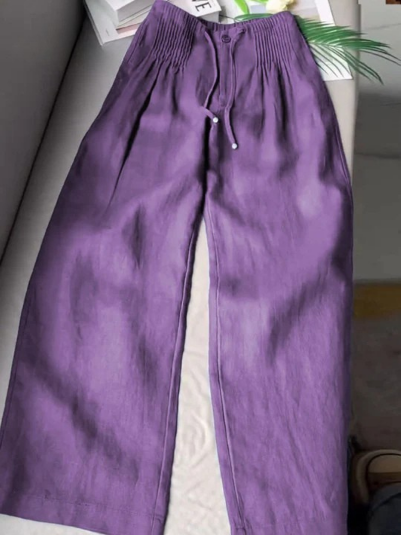 Danae | Pantaloni Cu Picior Larg
