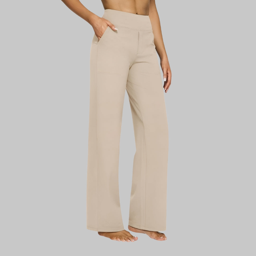 Alexie | Pantaloni eleganți din jerseu moale