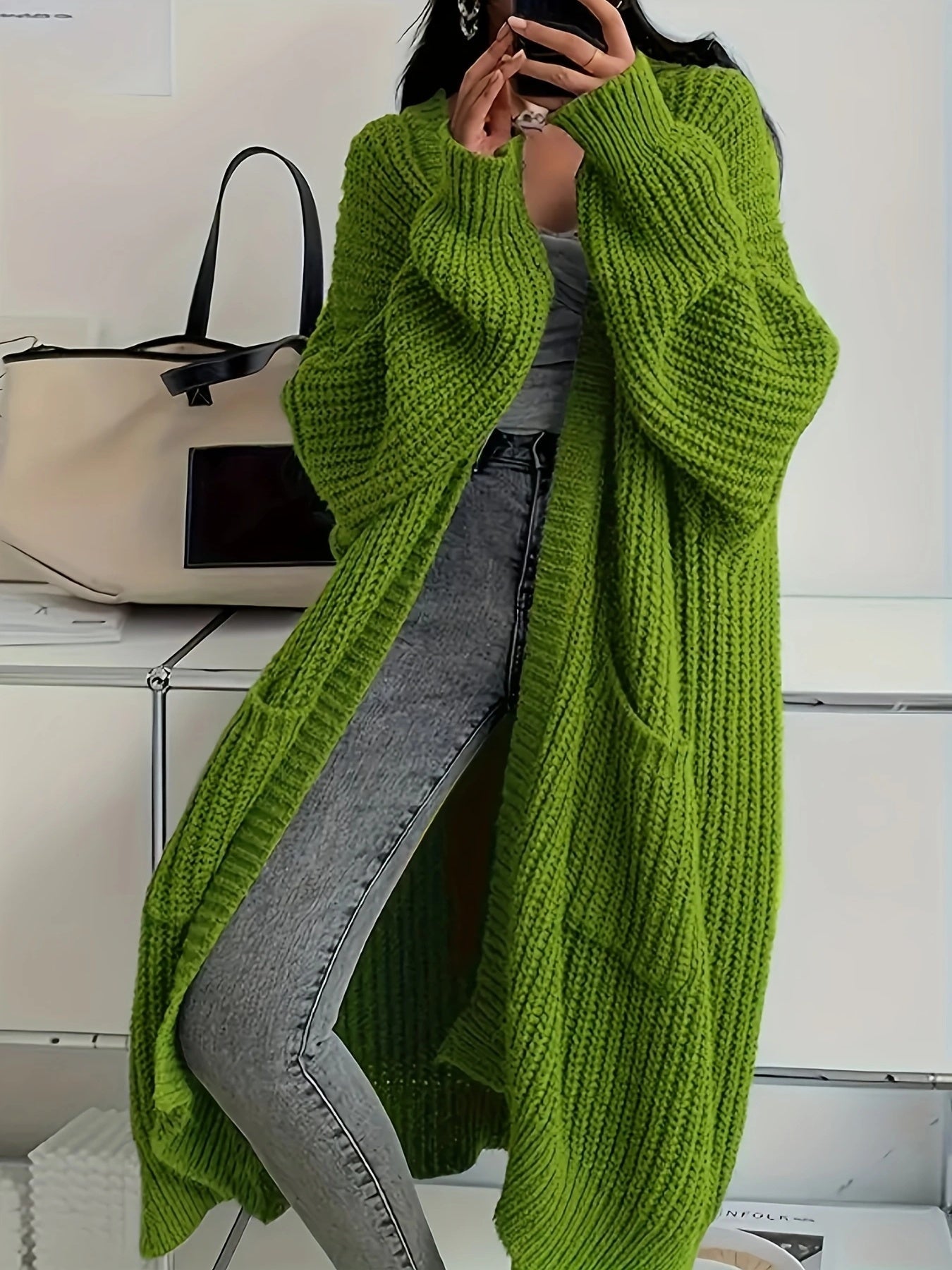 SORAYA | Pulover Cardigan Confortabil