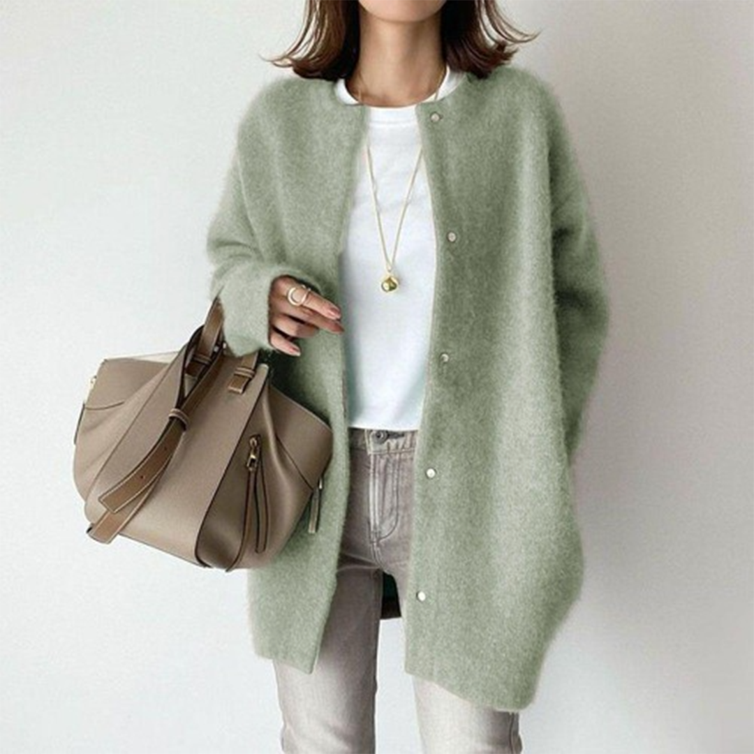 HABIBI | Cardigan Elegant din Suede