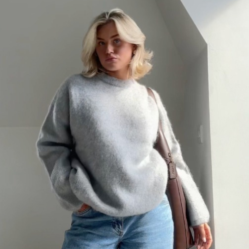DELPHINE | Pulover confortabil