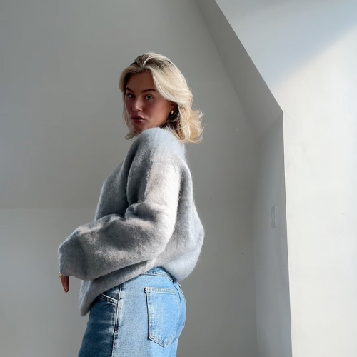 DELPHINE | Pulover confortabil
