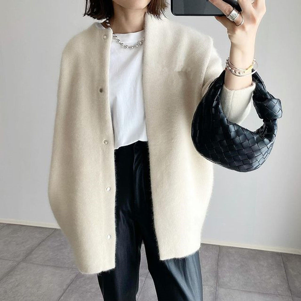 HABIBI | Cardigan Elegant din Suede