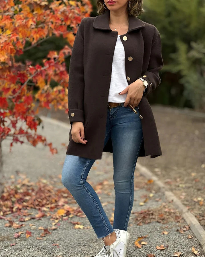 Daiana | Palton Clasic Supradimensionat