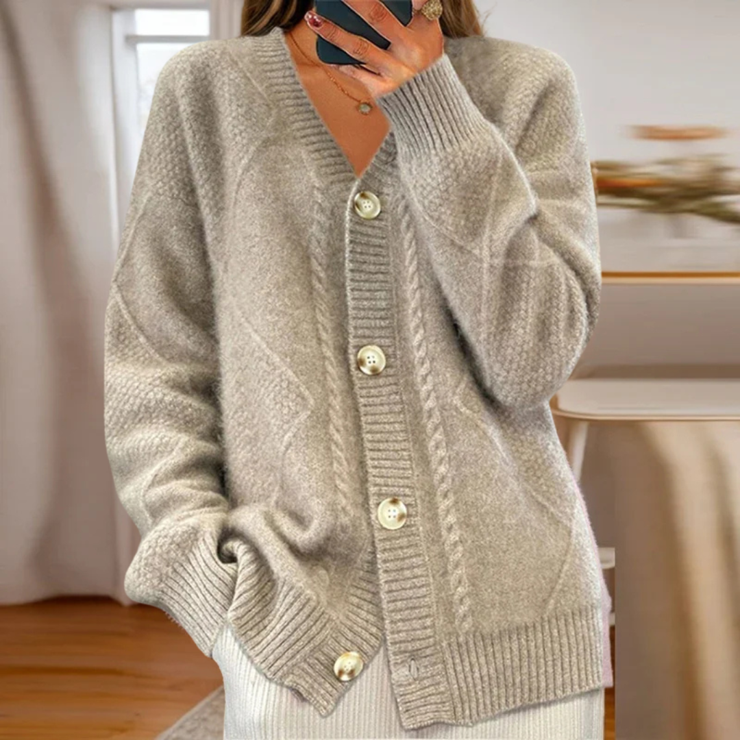 ELOISE | Cardigan cu model în sârmă