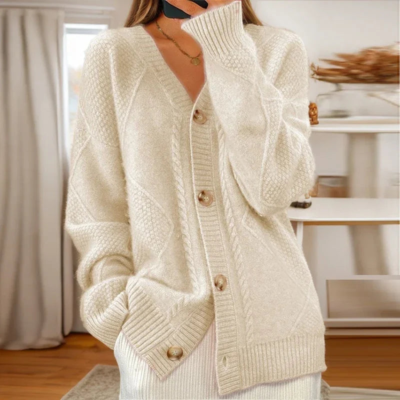 ELOISE | Cardigan cu model în sârmă