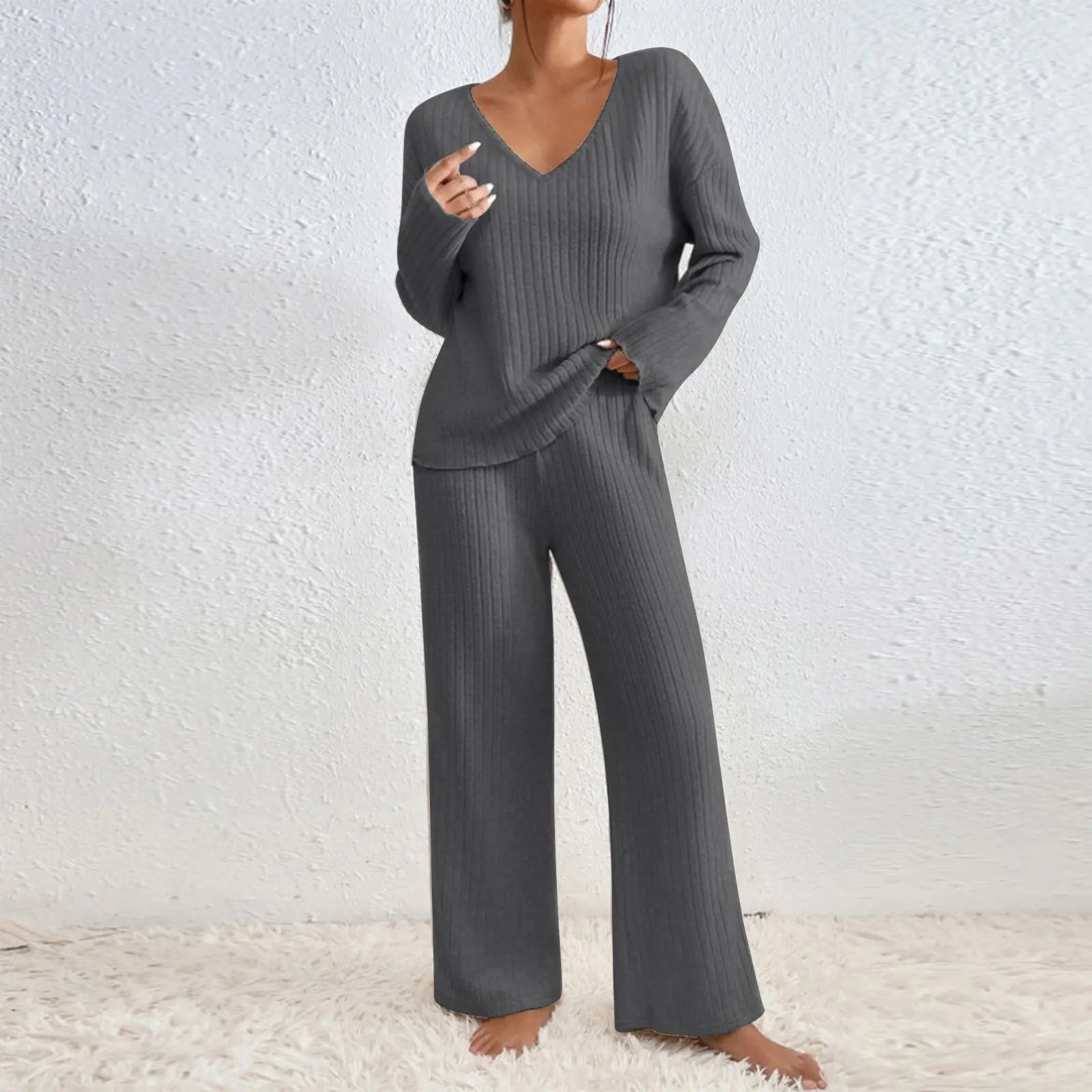 Sabina | Set format două piese: Top și Pantaloni