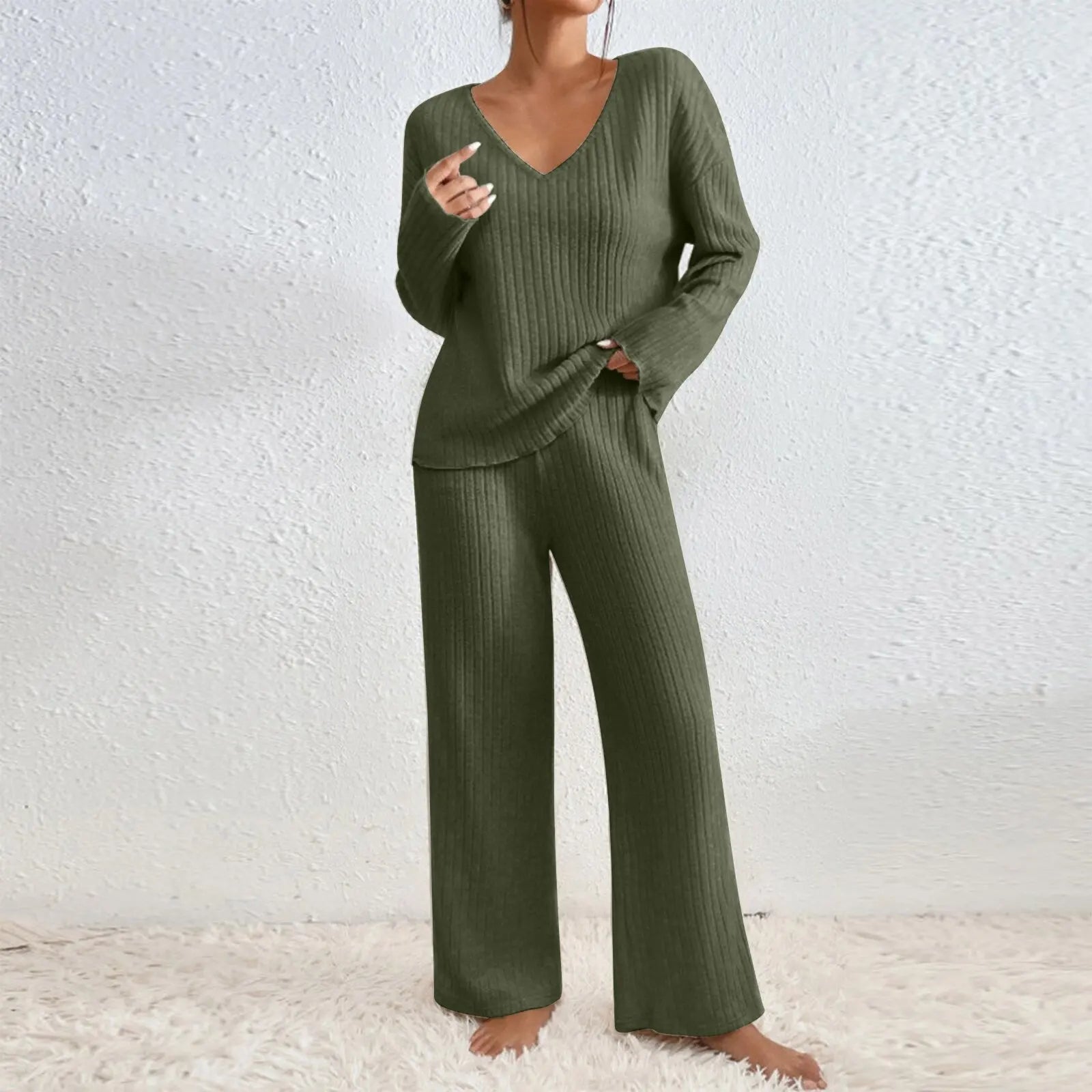 Sabina | Set format două piese: Top și Pantaloni