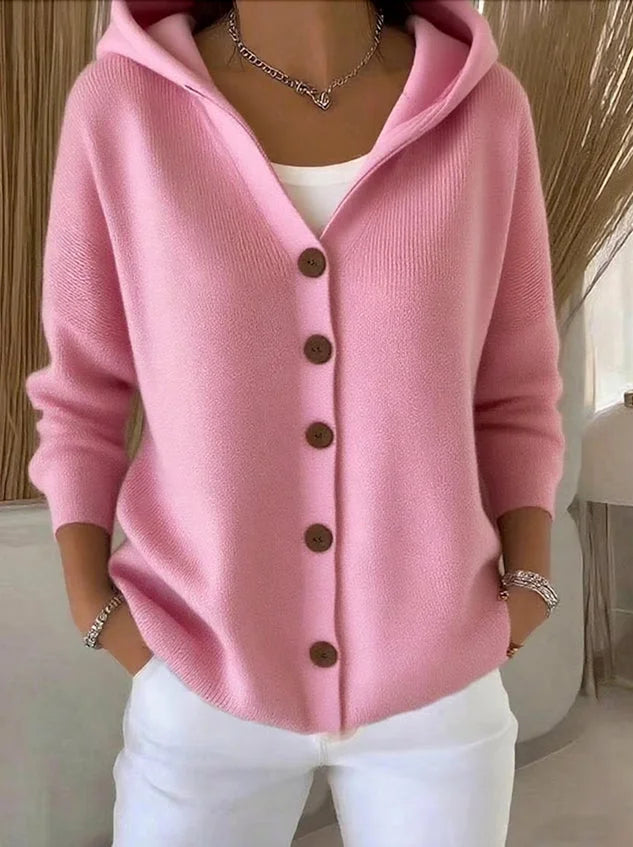 NYLAH | Cardigan confortabil cu mâneci lungi