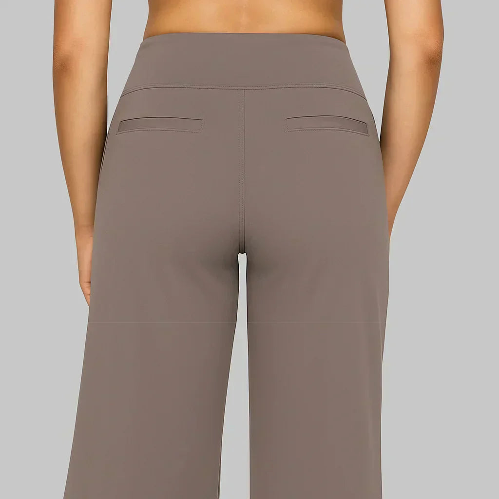 Alexie | Pantaloni eleganți din jerseu moale