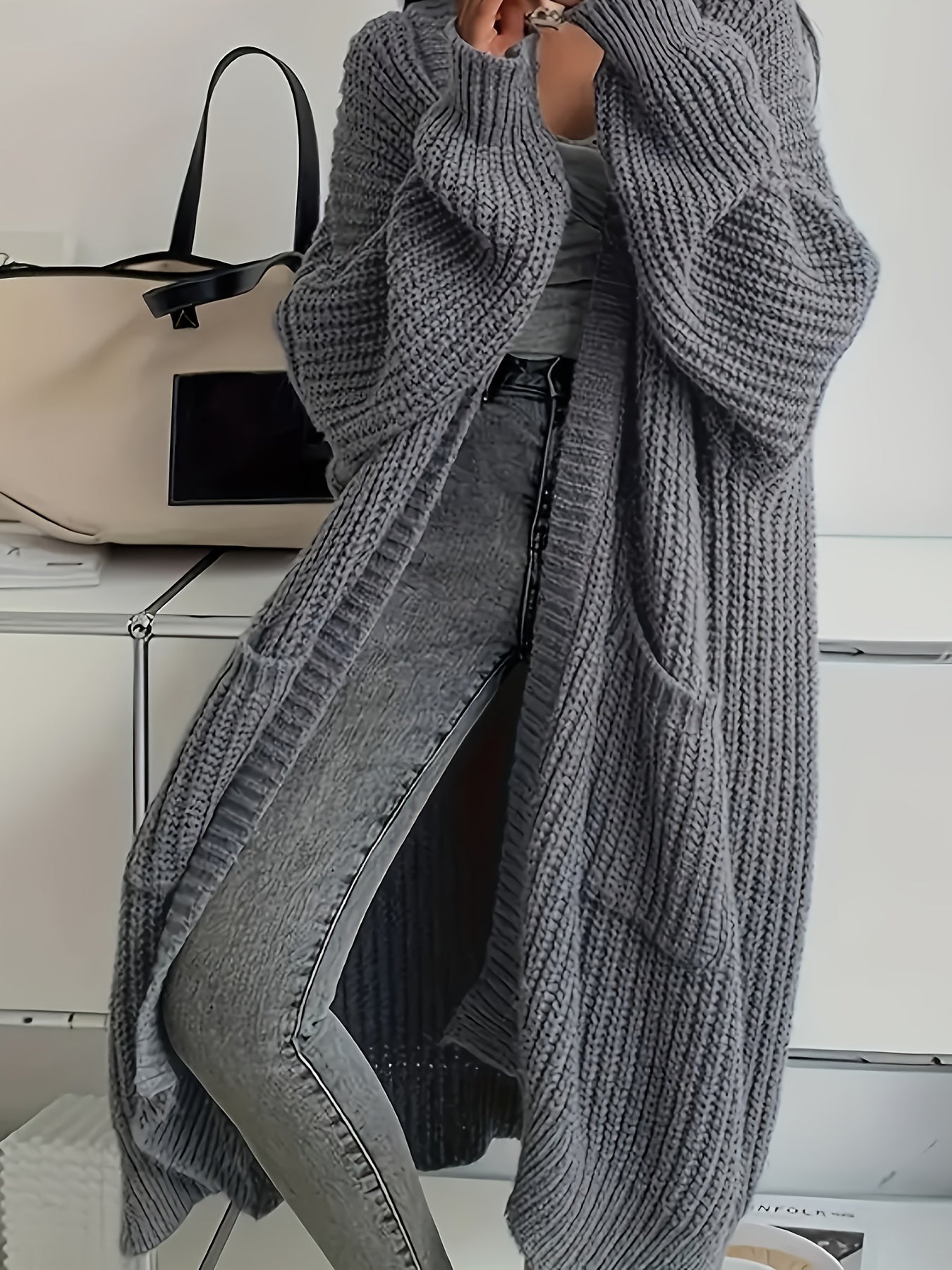 SORAYA | Pulover Cardigan Confortabil