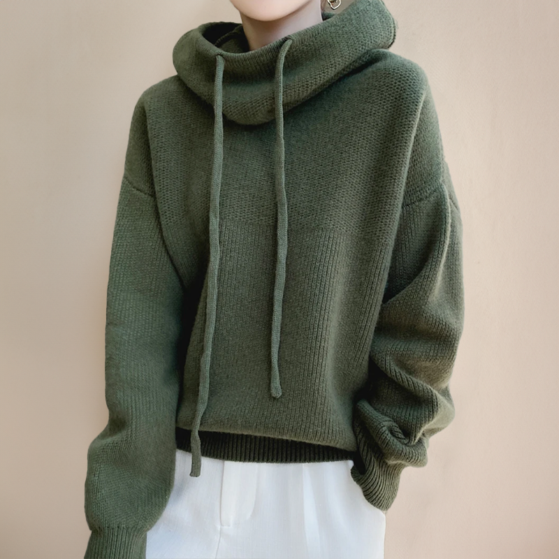 LIAH | Pulover elegant cu guler
