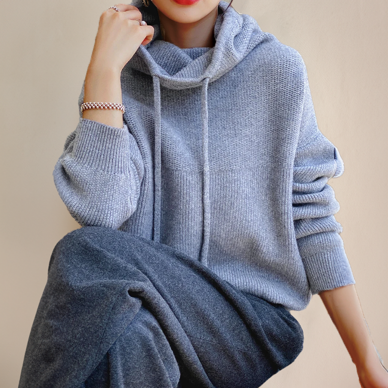 LIAH | Pulover elegant cu guler