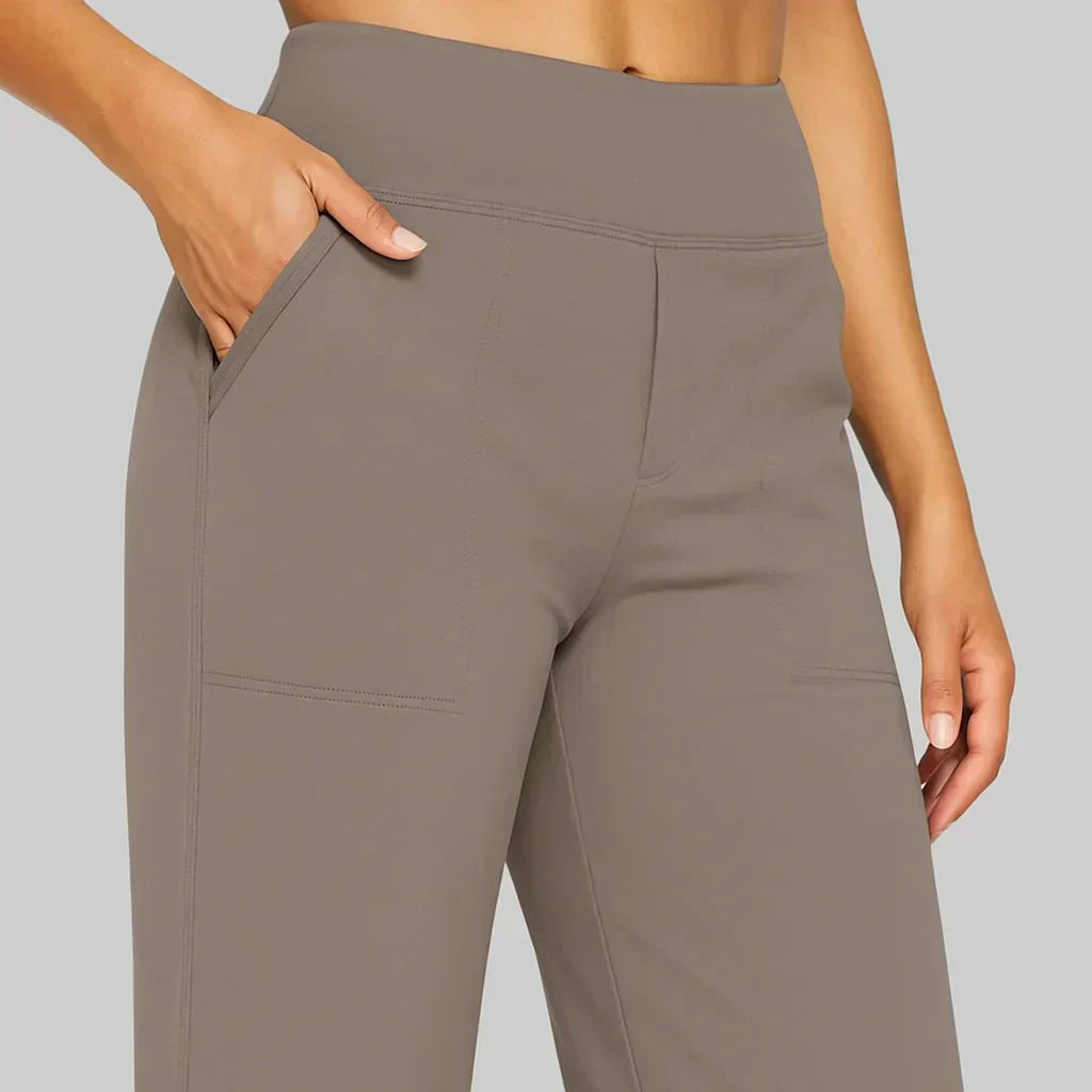 Alexie | Pantaloni eleganți din jerseu moale
