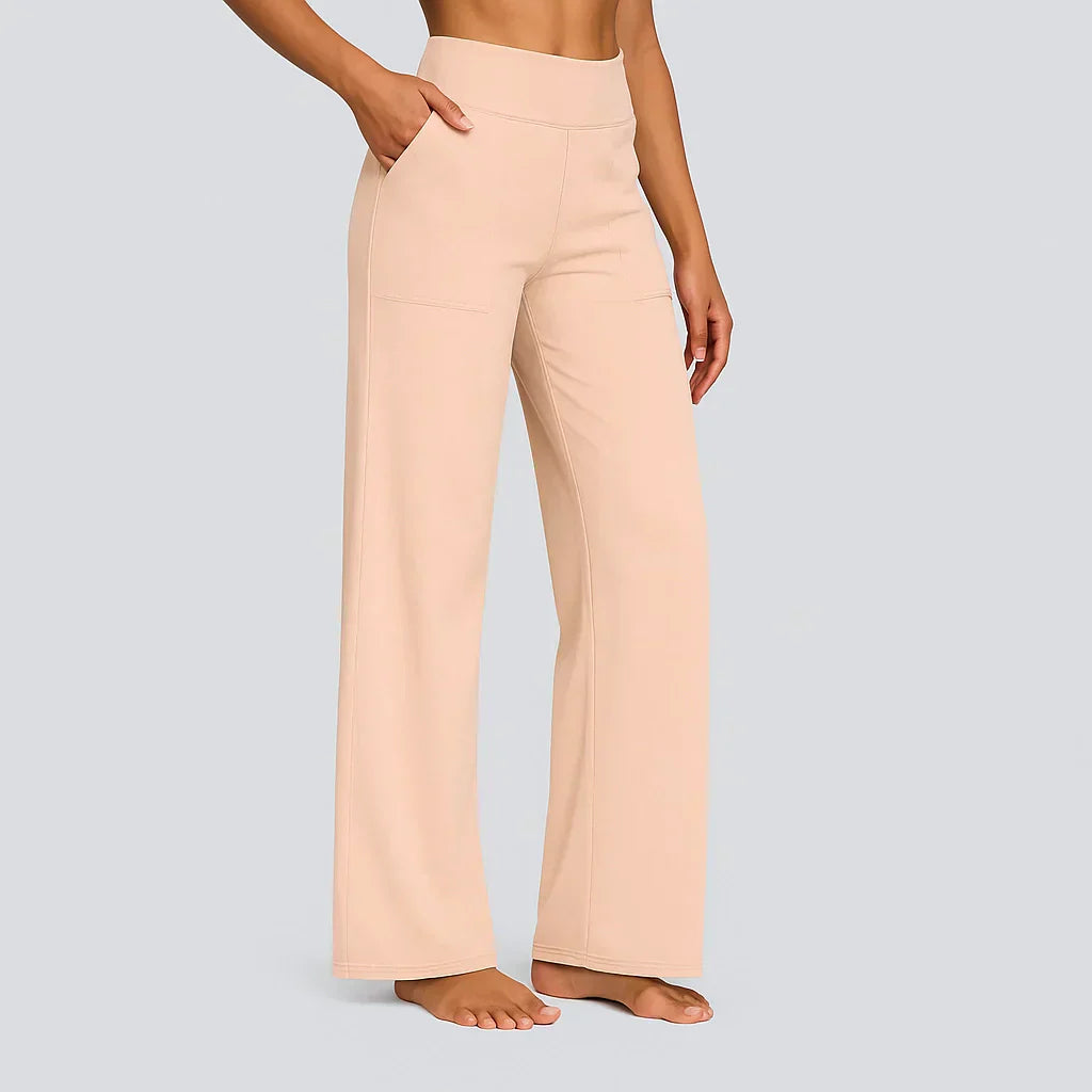 Alexie | Pantaloni eleganți din jerseu moale