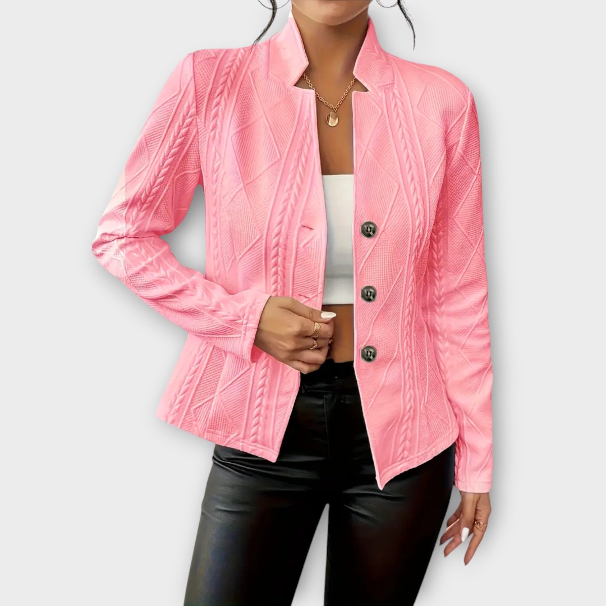 Emilia | Sacou chic cu detalii fine