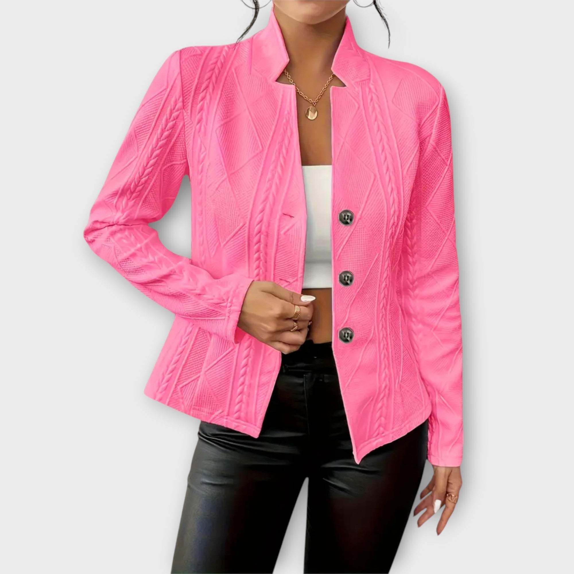 Emilia | Sacou chic cu detalii fine