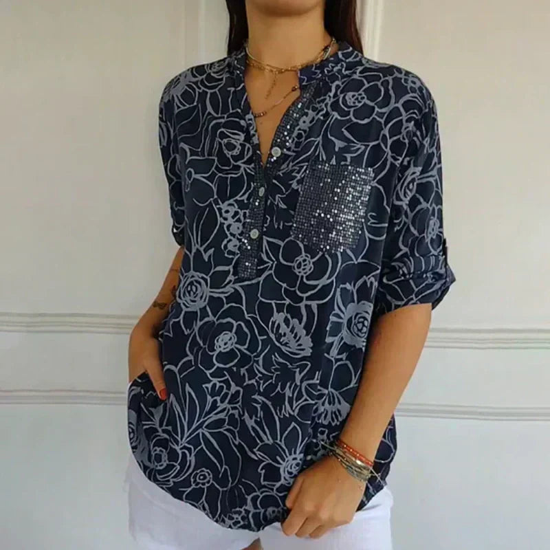 LAVA | Bluză cu Model Floral
