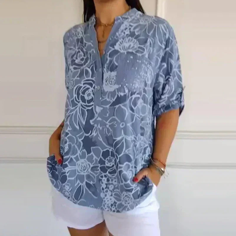 LAVA | Bluză cu Model Floral