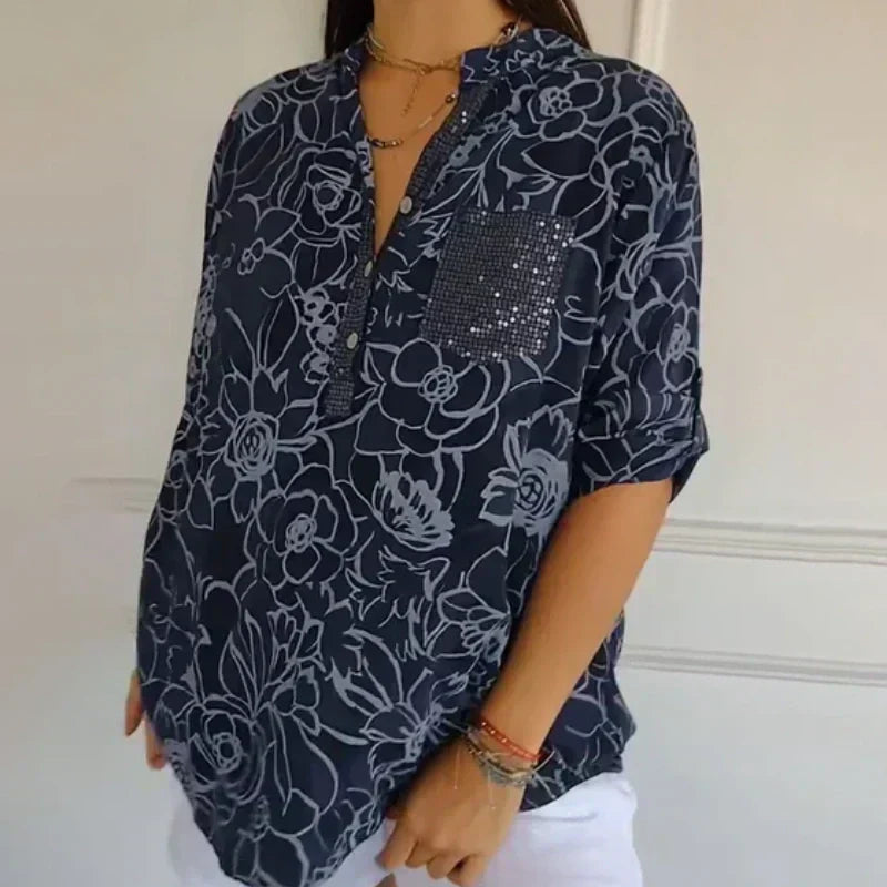 LAVA | Bluză cu Model Floral