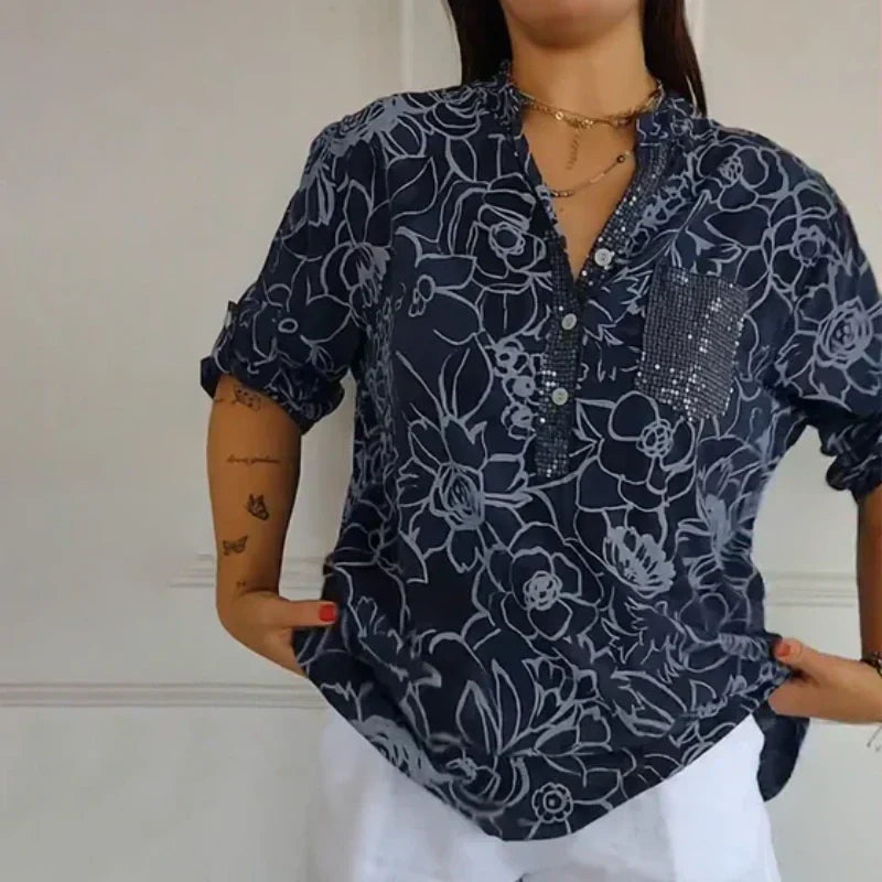 LAVA | Bluză cu Model Floral